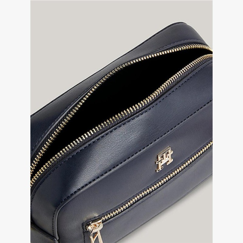 TOMMY HILFIGER MAVİ KADIN ÇANTA SS25 ICONIC TOMMY CAMERA CORP AW0AW15864DW6