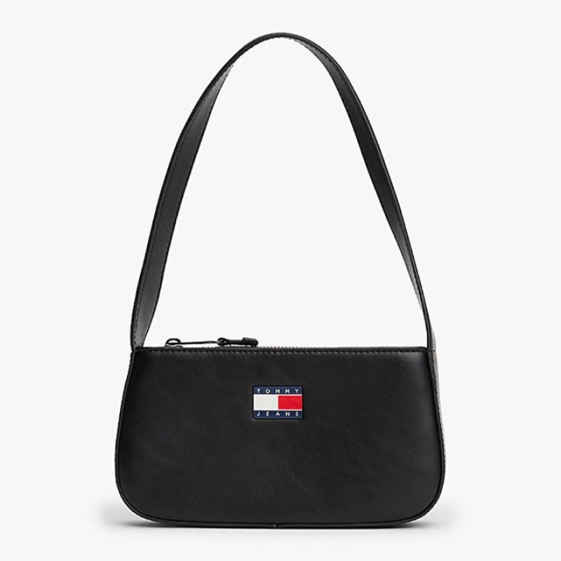 TOMMY HILFIGER SİYAH KADIN ÇANTA SS25 TJW ESS MUST SHOULDER AW0AW16966BDS