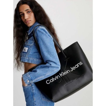 CALVIN CLEIN SİYAH KADIN ÇANTA SS25 SHOPPER K60K610276BDS