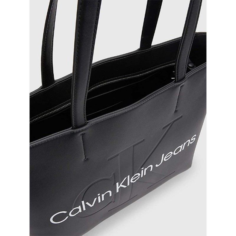 CALVIN CLEIN SİYAH KADIN ÇANTA SS25 SHOPPER K60K610276BDS