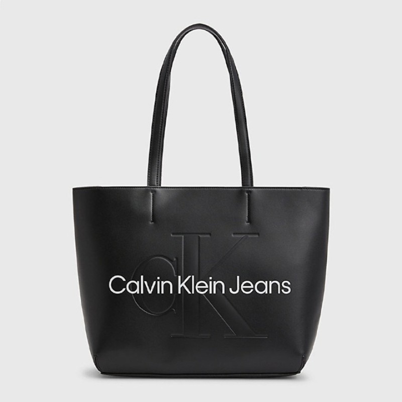 CALVIN CLEIN SİYAH KADIN ÇANTA SS25 SHOPPER K60K610276BDS