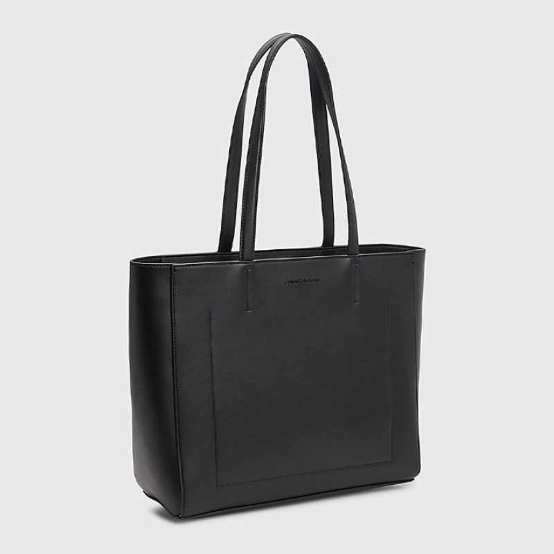 CALVIN CLEIN SİYAH KADIN ÇANTA SS25 SHOPPER K60K610276BDS