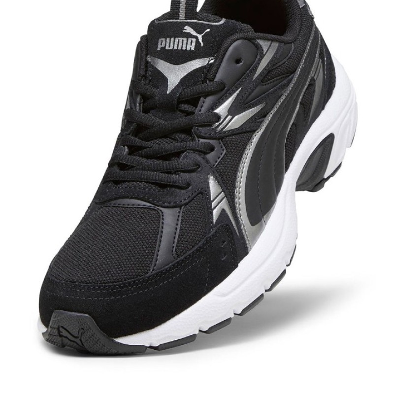 PUMA 39348901 MILENIO TECH SUEDE SİYAH UNISEX SPOR AYAKKABI