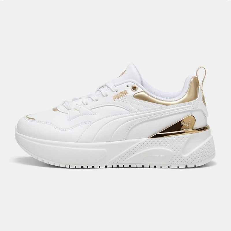 PUMA 39780301 R78 DISRUPT METALLIC DREAM SARI KADIN SPOR AYAKKABI