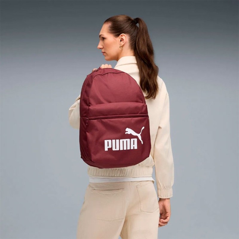 PUMA PHASE BACKPACK UNISEX BORDO SIRT ÇANTASI 09116420