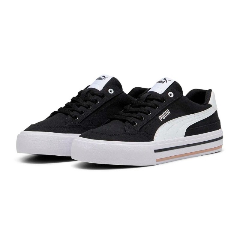 PUMA COURT CLASSIC VULC UNISEX SİYAH SPOR AYAKKABI 39635303