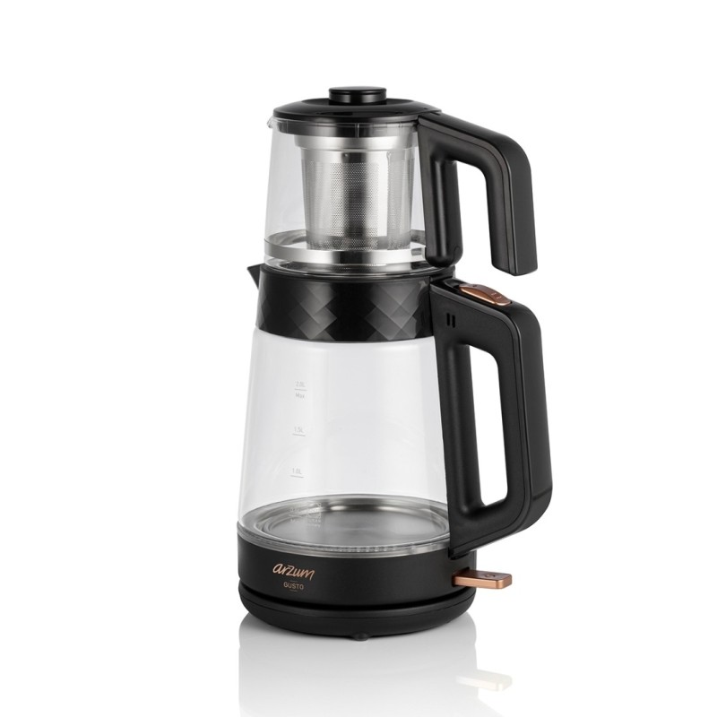 ARZUM GUSTO AR3101 CC CAM ÇAY MAKİNESİ