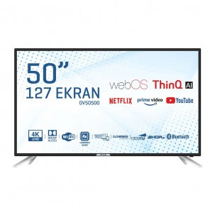ONVO 50" 127 EKRAN ULTRA HD WEBOS SMART LED TELEVİZYON OV50500