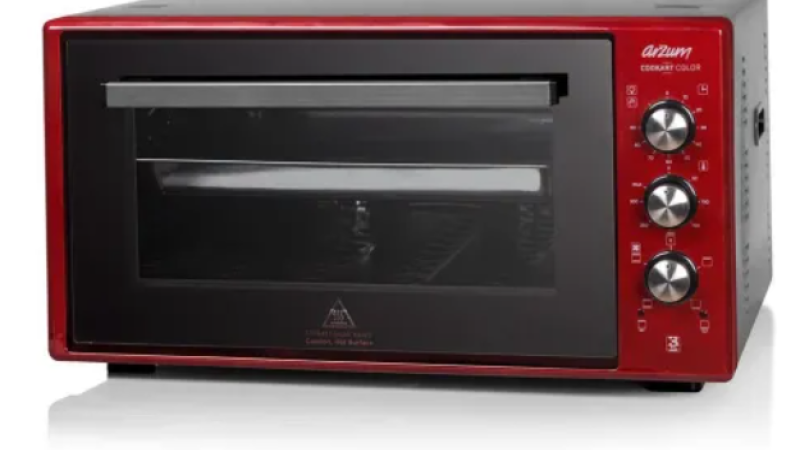 ARZUM COOKART COLOR ÇİFT CAMLI FIRIN AR2034