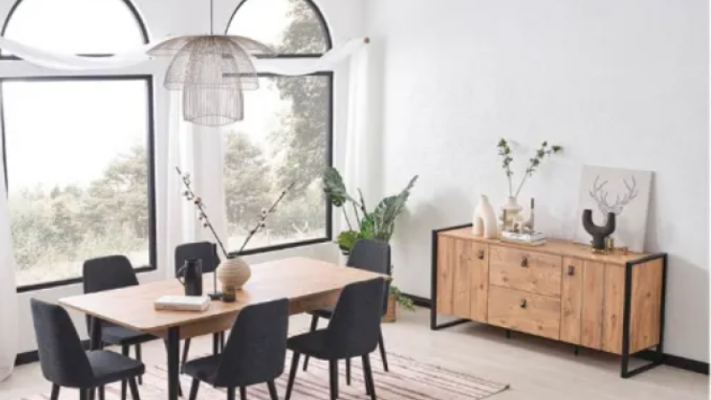 EVİSSA NEW VINTAGE YEMEK ODASI TAKIMI