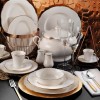 KÜTAHYA BONE OLYMPOS 83 PARÇA FİLE YEMEK TAKIMI BNOLY83YT120
