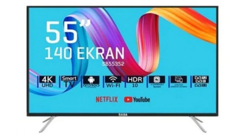 Saba 55" 4K Android Led TV