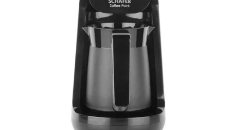 SCHAFER COFFEE POINT TÜRK KAHVE MAKİNESİ SIY01