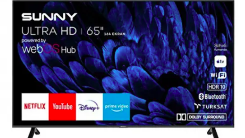 SUNNY 65" 165 EKRAN 4K SMART WEBOS QLED TELEVİZYON QMN252