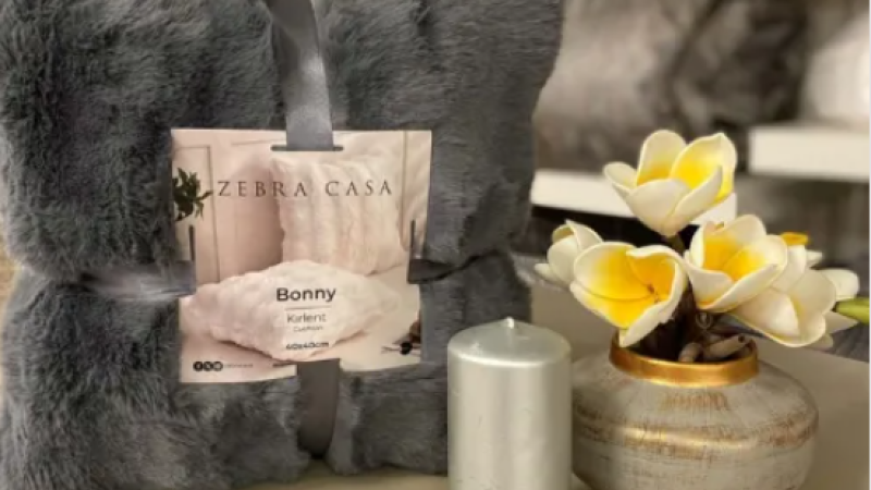 ZEBRA CASA 2 Lİ BONNY DEKORATİF KIRLENT